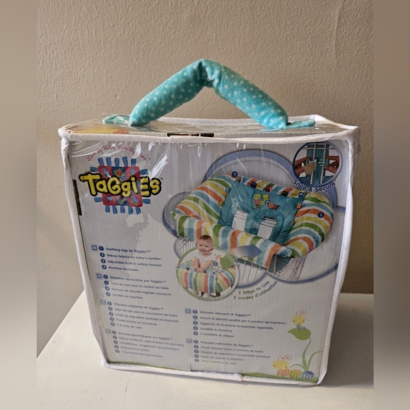 Taggies Baby Shopping Cart Cover Tag And Go BNWT - Picture 5 of 7